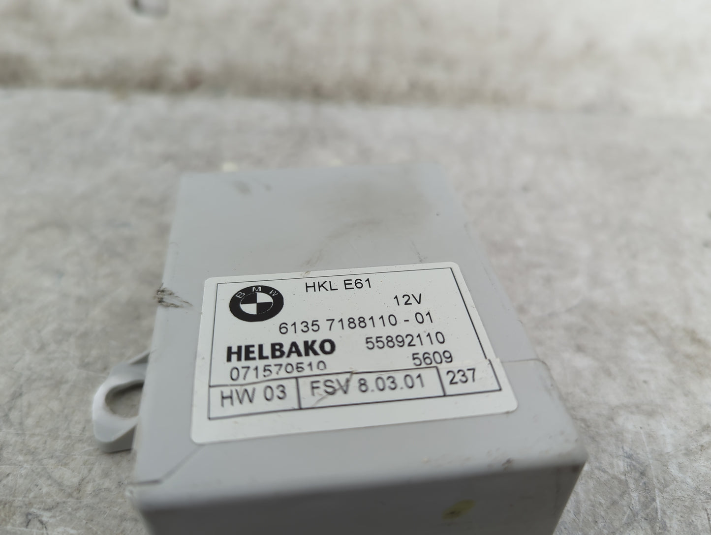 Bmw 750li Fuel Pump Control Module 61357188110|55892110|071570510 - Oemusedautoparts1.com