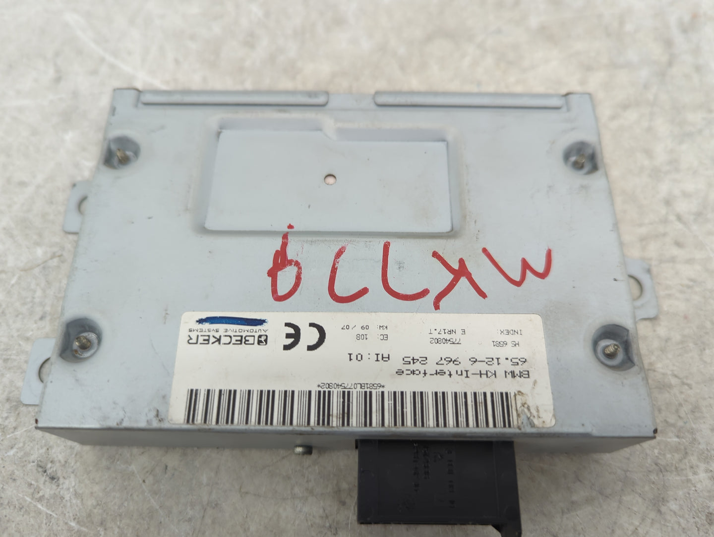 Bmw 750li Body Control Module Bcm Inner Cabin Fuse Box - Oemusedautoparts1.com
