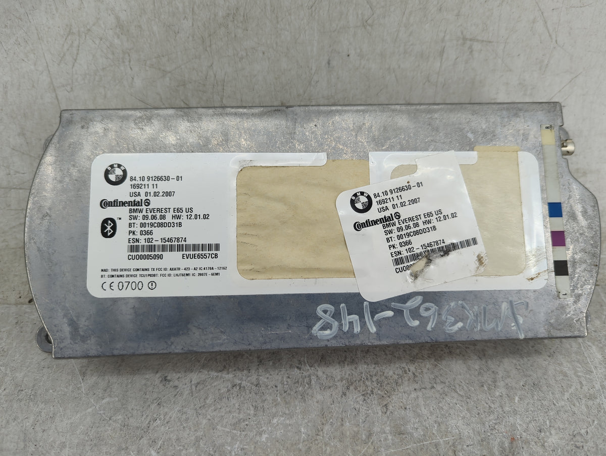 2007 Bmw 750li Telematics Control Module - Oemusedautoparts1.com