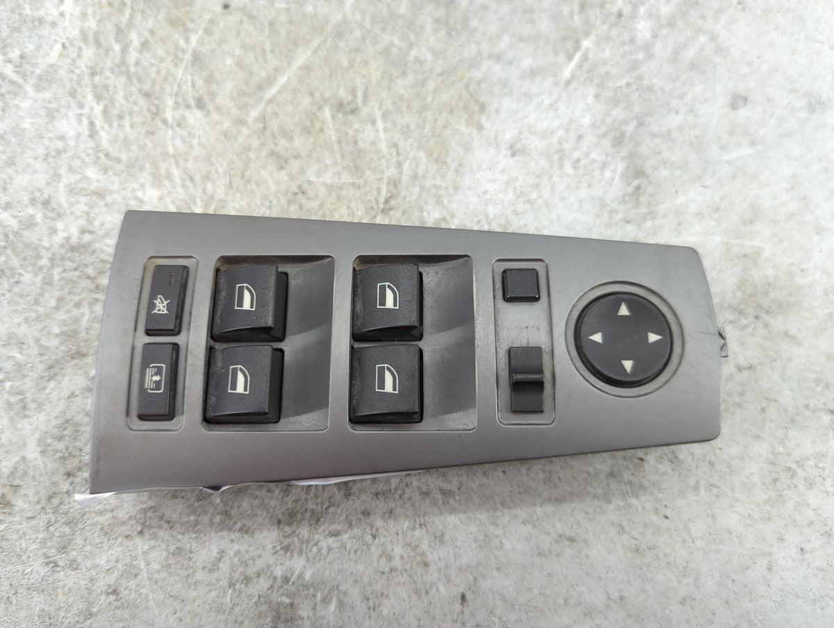 2007 Bmw 750li Master Power Window Switch Replacement Driver Side Left P/N:6943054 E0200385, HW.01 SW.01 Fits Fits 2006 2008