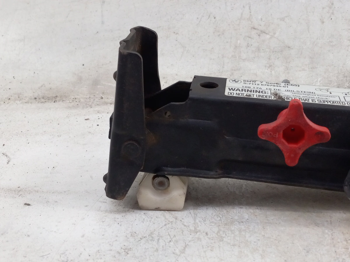 2007 Bmw 750li Spare Scissor Car Jack Black - Oemusedautoparts1.com
