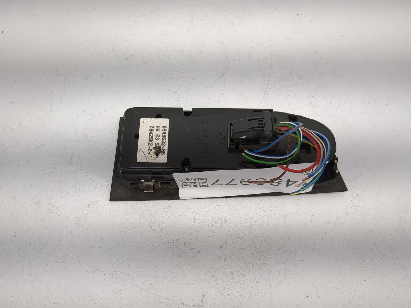 2007 Bmw M3 Master Power Window Switch Replacement Driver Side Left P/N:6948632-06 06W25K2-04 Fits OEM Used Auto Parts - Oem