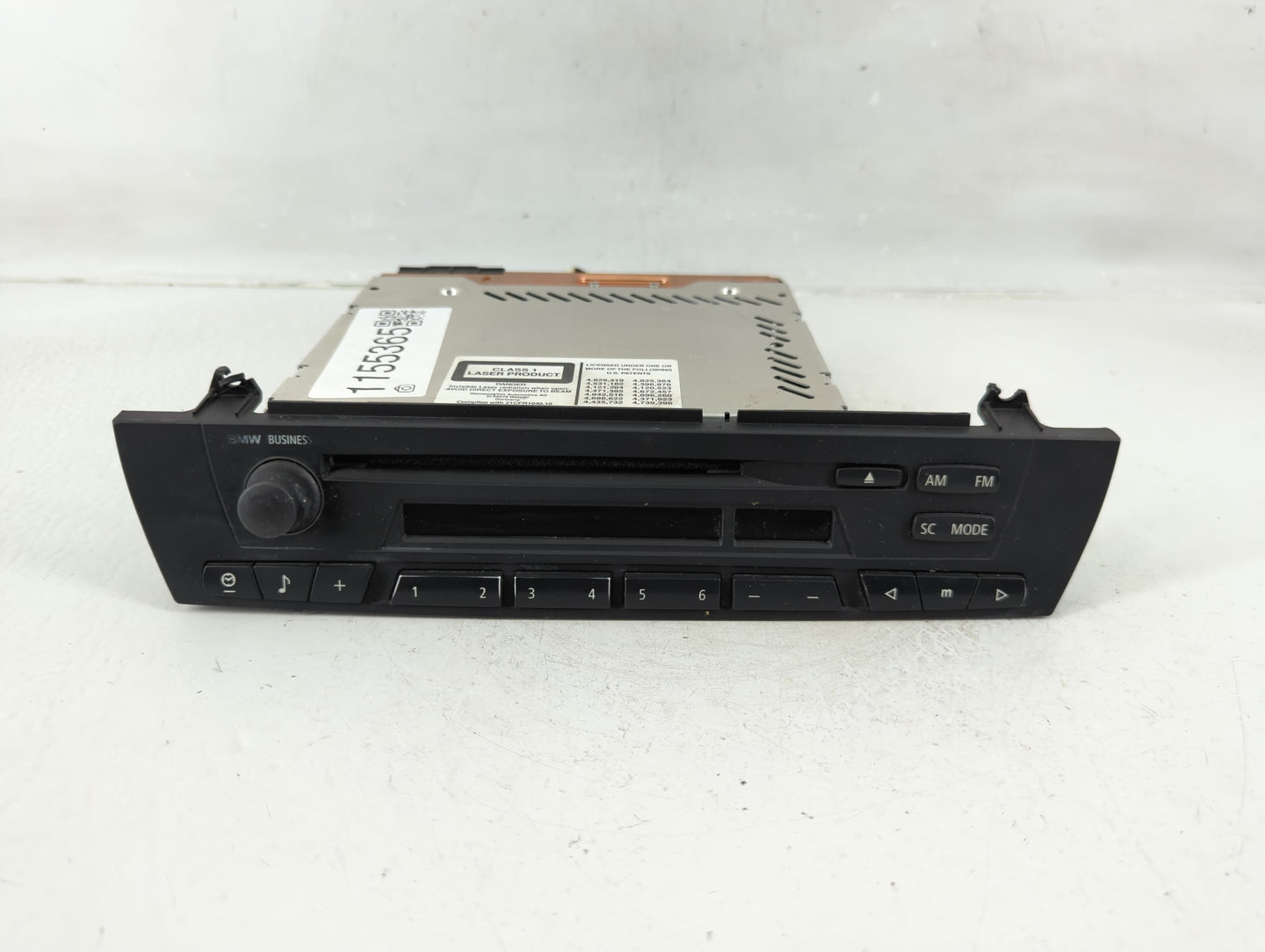2005-2010 Bmw X3 Radio AM FM Cd Player Receiver Replacement Fits Fits 2005 2006 2007 2008 2009 2010 OEM Used Auto Parts - Oe