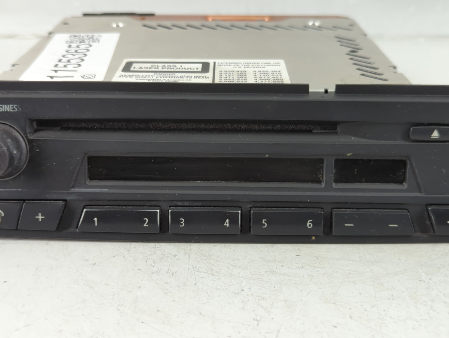 2005-2010 Bmw X3 Radio AM FM Cd Player Receiver Replacement Fits Fits 2005 2006 2007 2008 2009 2010 OEM Used Auto Parts - Oe