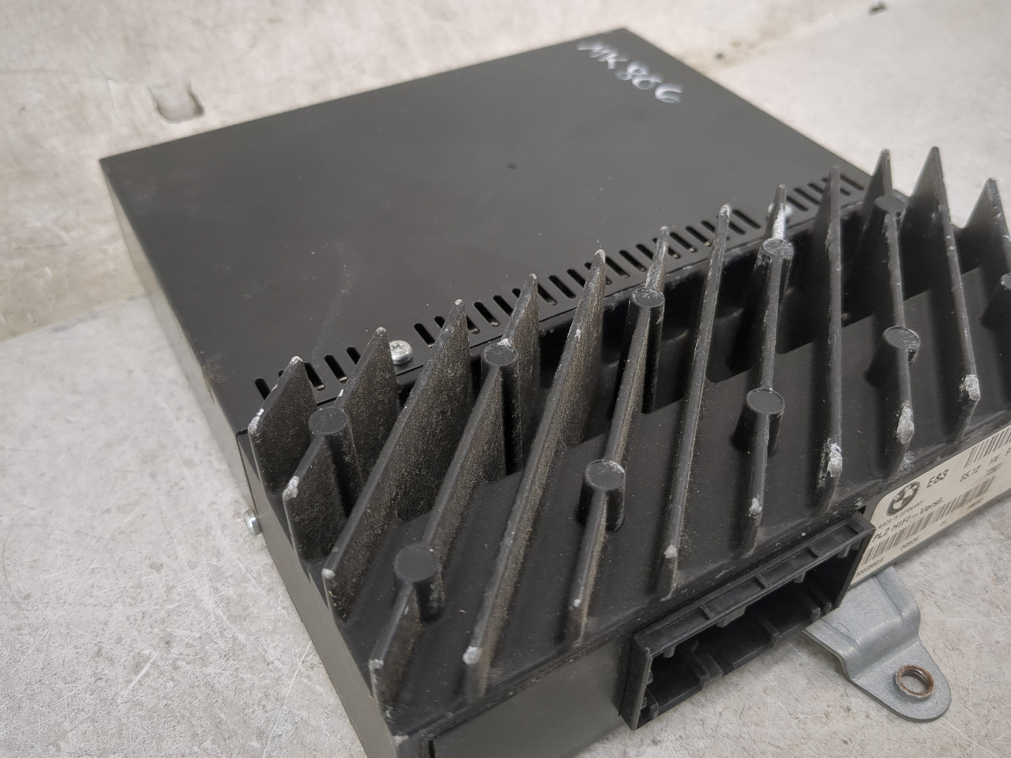2007-2010 Bmw X3 Radio Speaker Amplifier 9143150|65.12 - Oemusedautoparts1.com