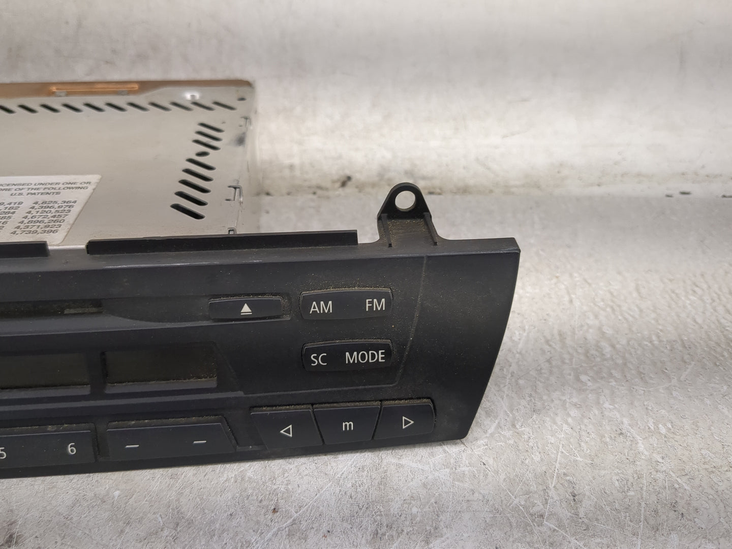 2005-2010 Bmw X3 Radio AM FM Cd Player Receiver Replacement P/N:65129146710-03 BMWRCD114-05 Fits OEM Used Auto Parts - Oemus