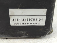 2006-2010 Bmw X3 Anti-Lock Brake ABS Pump Module Actuator OEM P/N:3439781-01 Fits Fits 2006 2007 2008 2009 2010 OEM Used Aut