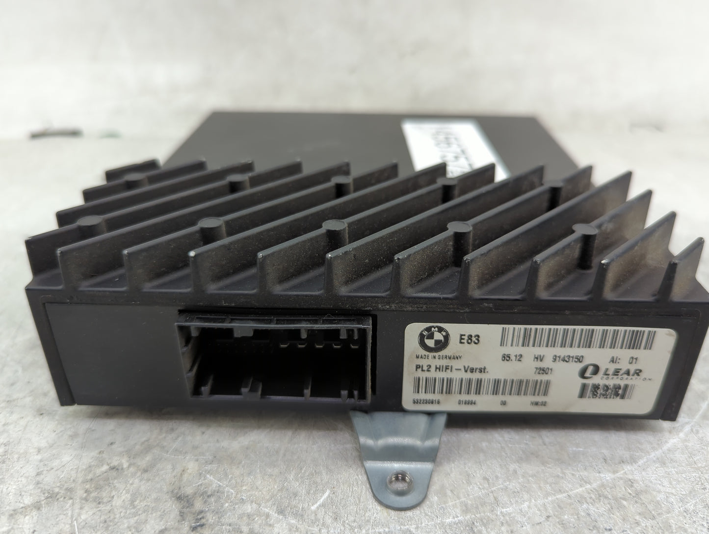 2007 Bmw X3 Radio Speaker Amplifier 65129143150|9143150 - Oemusedautoparts1.com