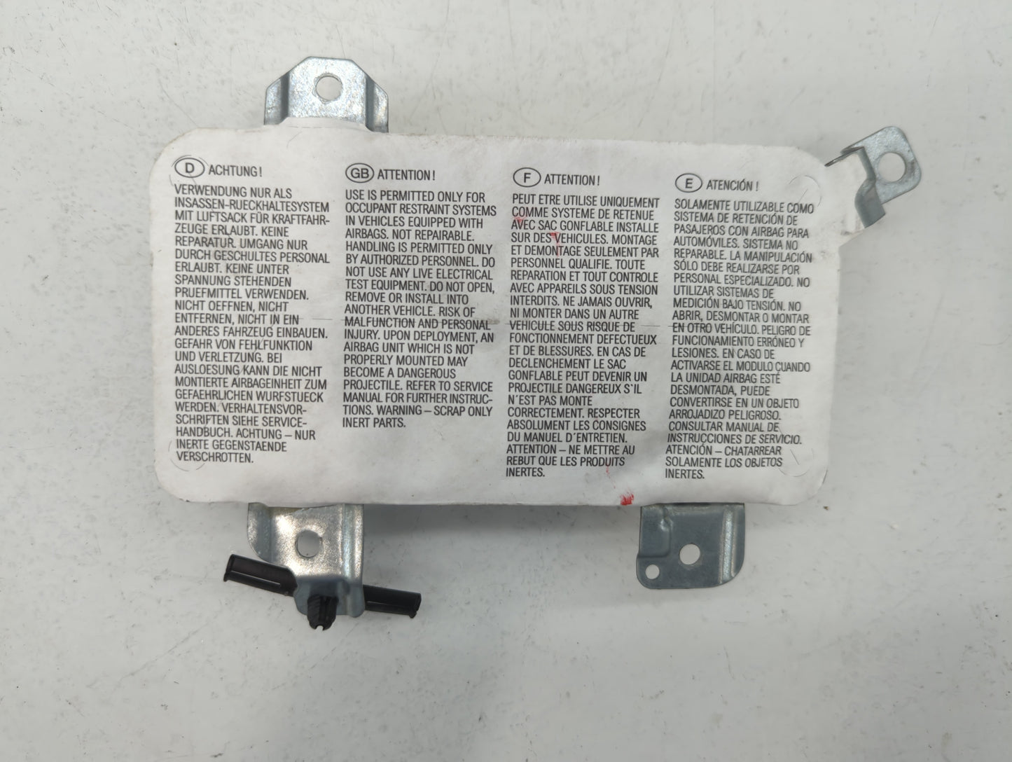 2007-2010 Bmw X3 Air Bag Passenger Right Dashboard Oem - Oemusedautoparts1.com