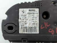 2007-2010 Bmw X3 Instrument Cluster Speedometer Gauges P/N:3 448 336-02 1024761-14 Fits Fits 2007 2008 2009 2010 OEM Used Au