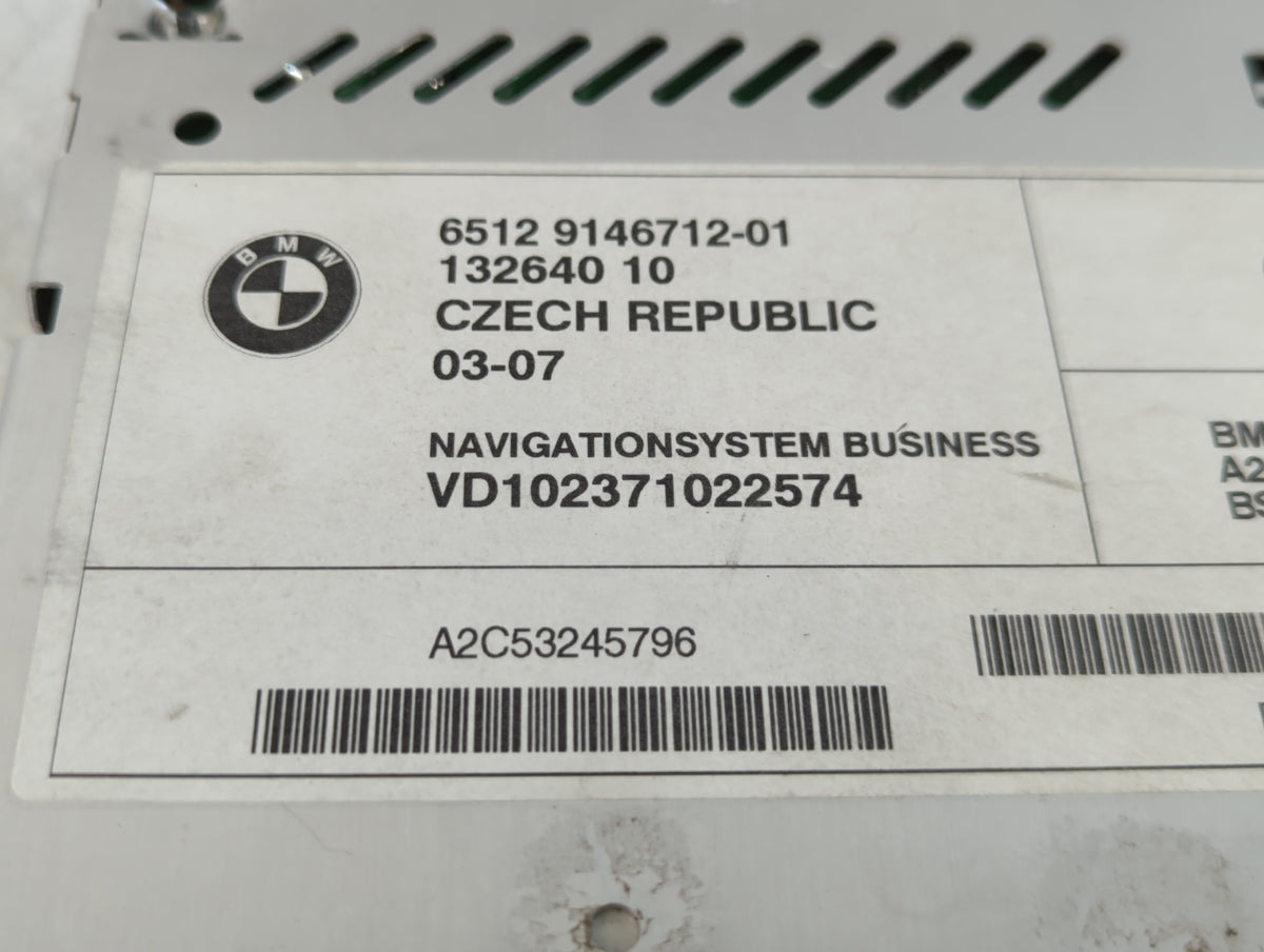 2007-2010 Bmw X3 Am Fm Cd Player Radio Receiver 761382 - Oemusedautoparts1.com