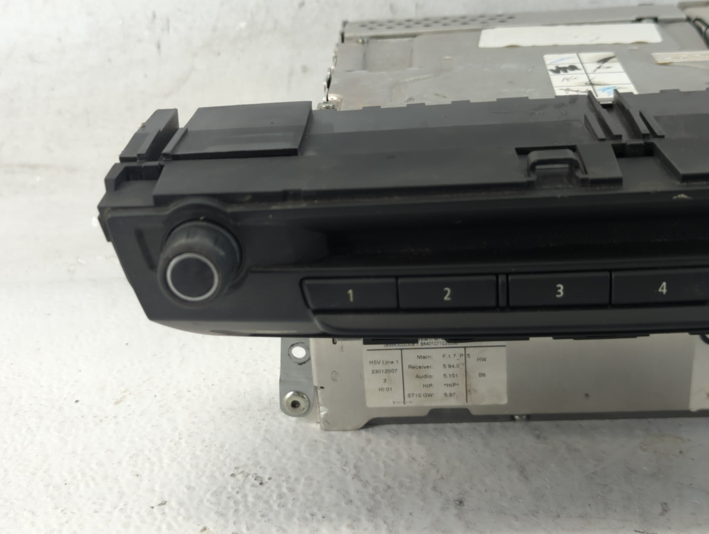 2007-2010 Bmw X5 Radio AM FM Cd Player Receiver Replacement P/N:108332 23 BA401071035530 Fits Fits 2007 2008 2009 2010 OEM U