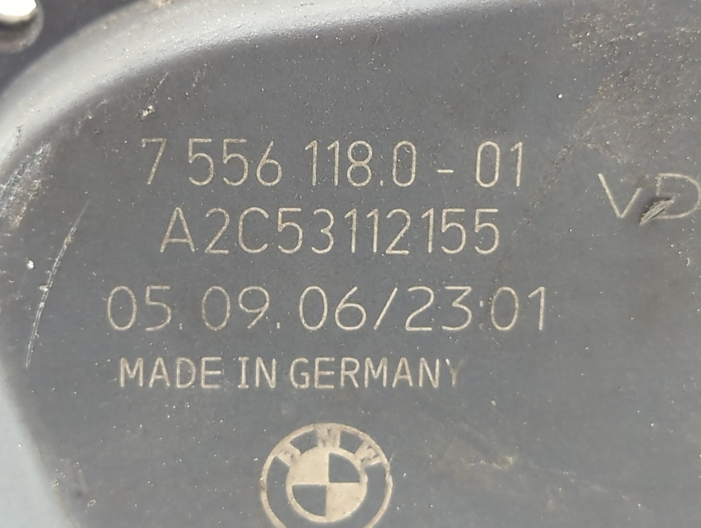 2007-2010 Bmw X5 Throttle Body P/N:7556118-01 1354 7556118-03, 1354 7556118-04 Fits Fits 2007 2008 2009 2010 2011 2012 2013 