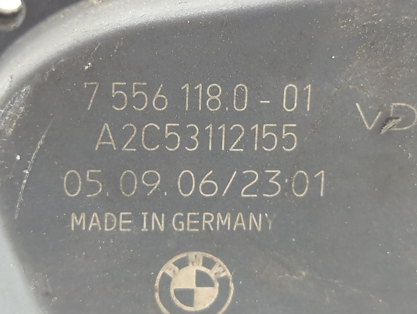 2007-2010 Bmw X5 Throttle Body P/N:7556118-01 1354 7556118-03, 1354 7556118-04 Fits Fits 2007 2008 2009 2010 2011 2012 2013 