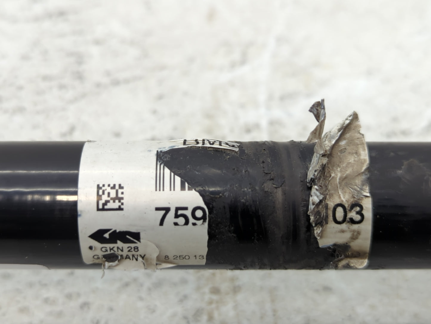 2007-2018 Bmw X5 Axle Shaft Front Driver Cv C/v - Oemusedautoparts1.com