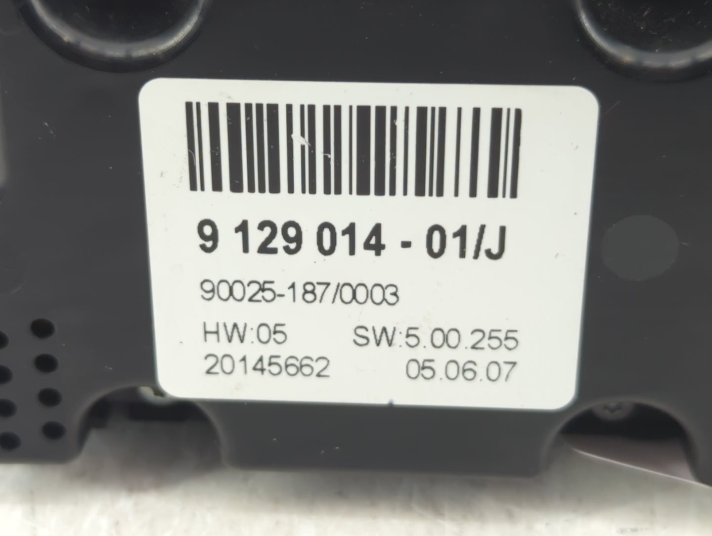 2007-2013 Bmw X5 Climate Control Module Temperature AC/Heater Replacement P/N:90025-187 9 129 014 -01 Fits OEM Used Auto Par