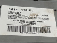 2007 Buick Lacrosse Radio AM FM Cd Player Receiver Replacement P/N:28035864 10391271 Fits OEM Used Auto Parts - Oemusedautop