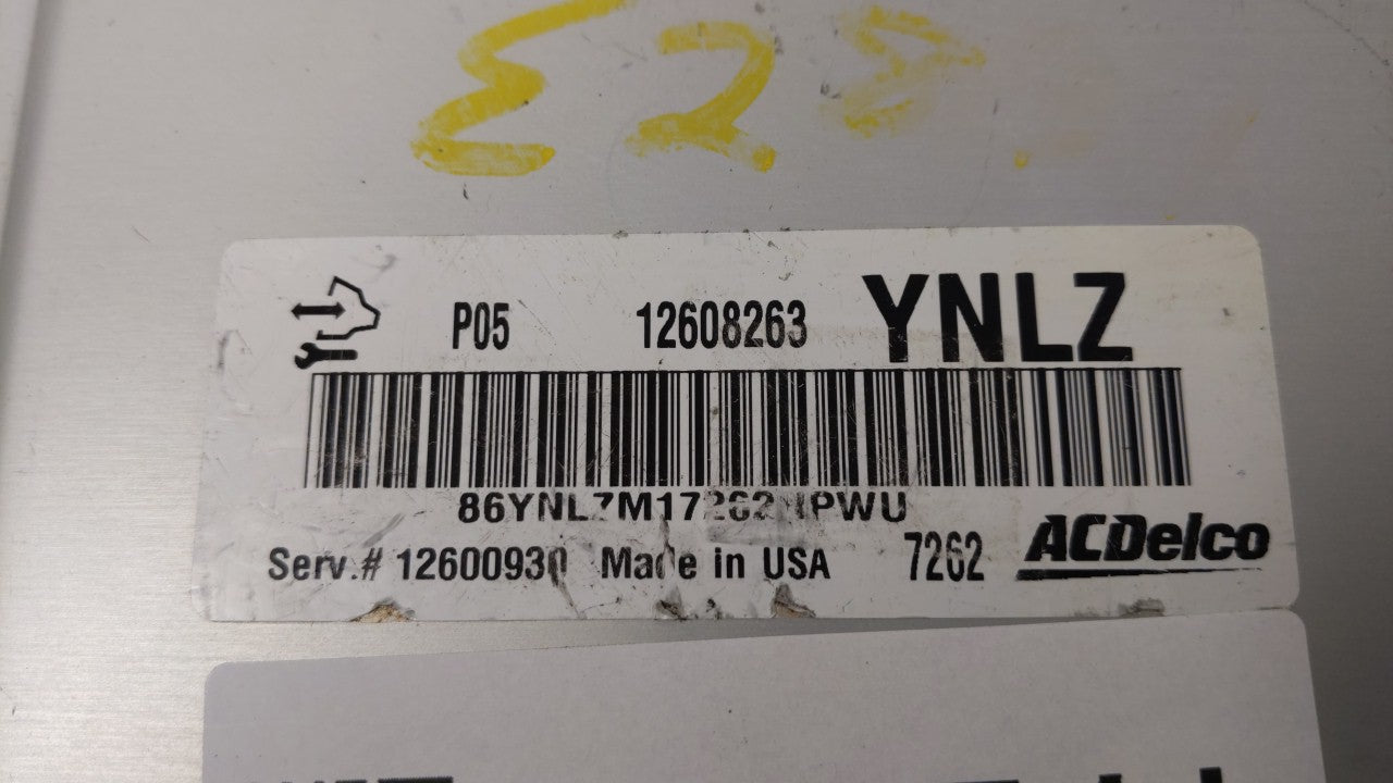 2006-2009 Buick Lacrosse PCM Engine Control Computer ECU ECM PCU OEM P/N:12612047 12619810, 12608263 Fits Fits 2006 2007 200