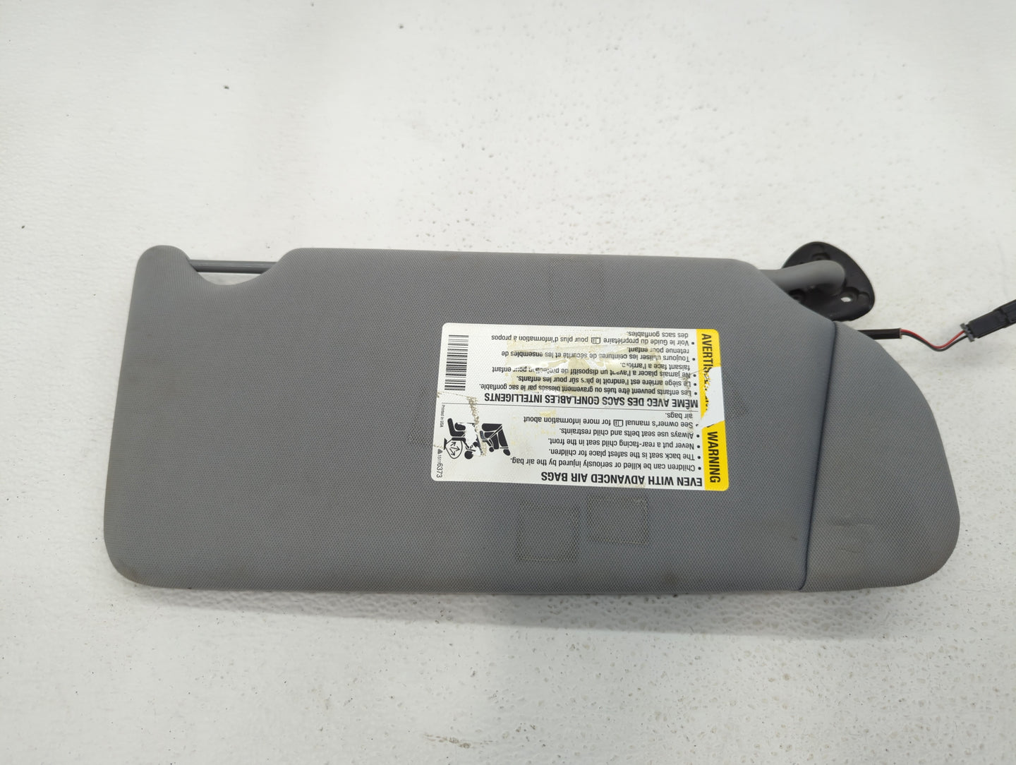 2005-2009 Buick Lacrosse Sun Visor Shade Replacement Driver Left Mirror Fits Fits 2005 2006 2007 2008 2009 OEM Used Auto Par
