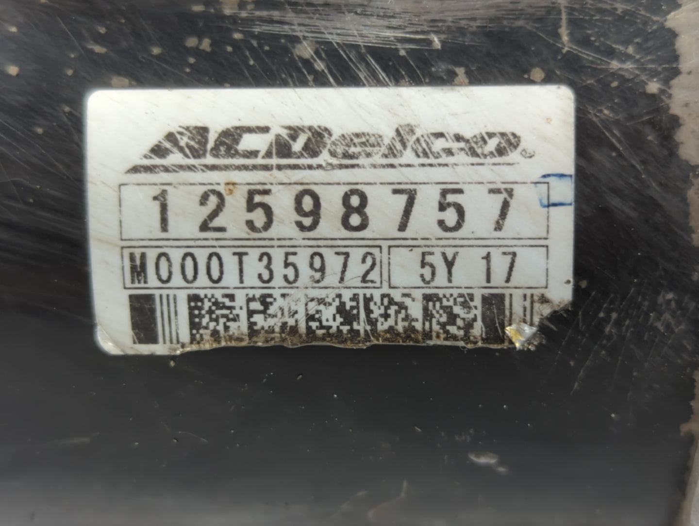 2007-2008 Buick Lacrosse Car Starter Motor Solenoid OEM P/N:12598757 Fits Fits 2007 2008 OEM Used Auto Parts - Oemusedautopa