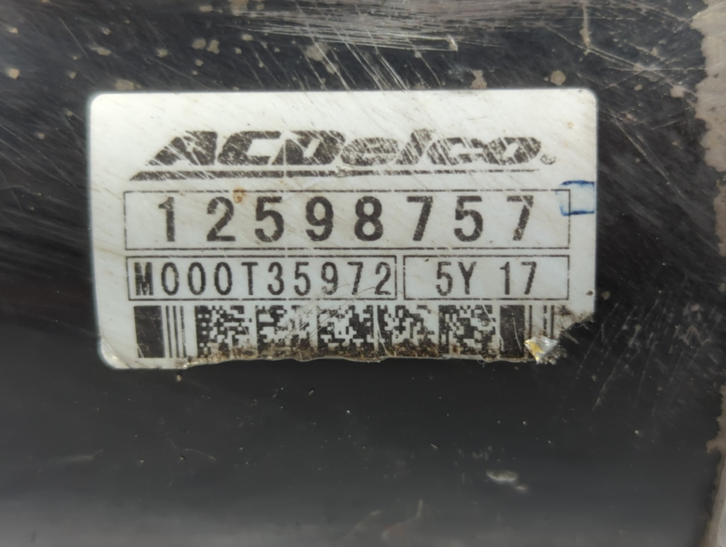 2007-2008 Buick Lacrosse Car Starter Motor Solenoid OEM P/N:12598757 Fits Fits 2007 2008 OEM Used Auto Parts - Oemusedautopa