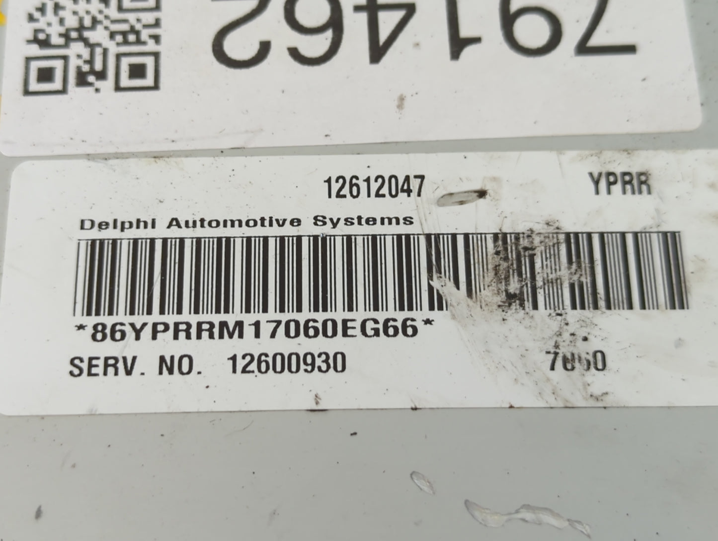 2006-2009 Buick Lacrosse PCM Engine Control Computer ECU ECM PCU OEM P/N:12612047 Fits Fits 2006 2007 2008 2009 OEM Used Aut
