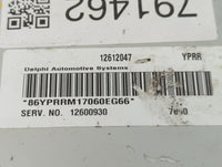 2006-2009 Buick Lacrosse PCM Engine Control Computer ECU ECM PCU OEM P/N:12612047 Fits Fits 2006 2007 2008 2009 OEM Used Aut