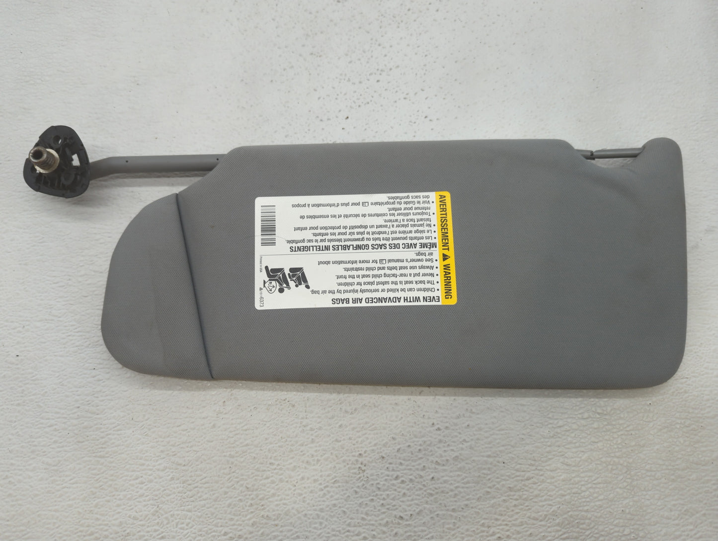 2007 Buick Lacrosse Sun Visor Shade Replacement Passenger Right Mirror Fits Fits 2005 2006 2008 2009 OEM Used Auto Parts - O
