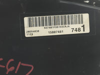 2007 Buick Lucern Instrument Cluster Speedometer Gauges P/N:15887481 28054838, 507481F06193CRJ4 Fits OEM Used Auto Parts - O