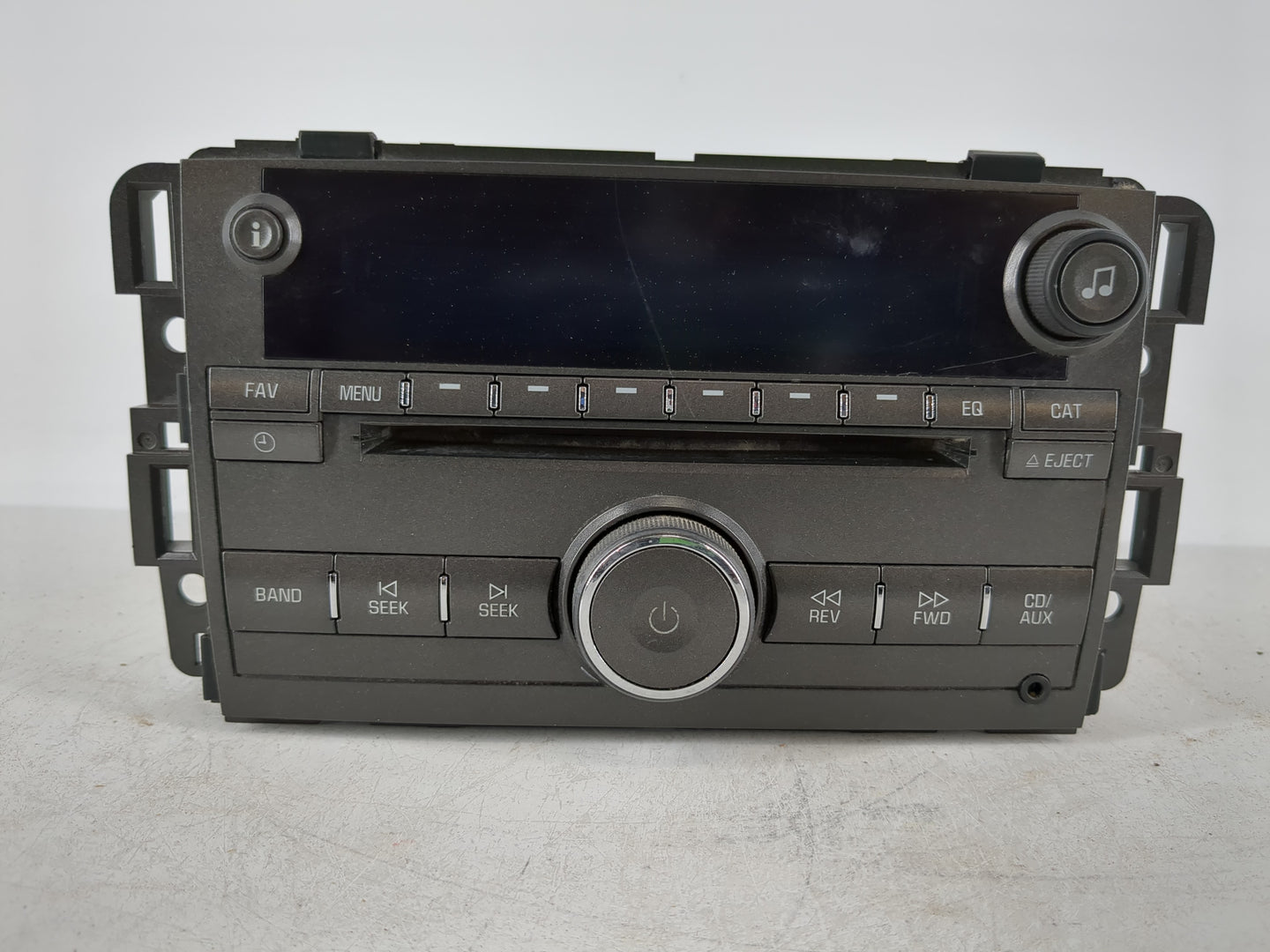 2007 Buick Lucerne Radio AM FM Cd Player Receiver Replacement P/N:15797875 Fits OEM Used Auto Parts - Oemusedautoparts1.com