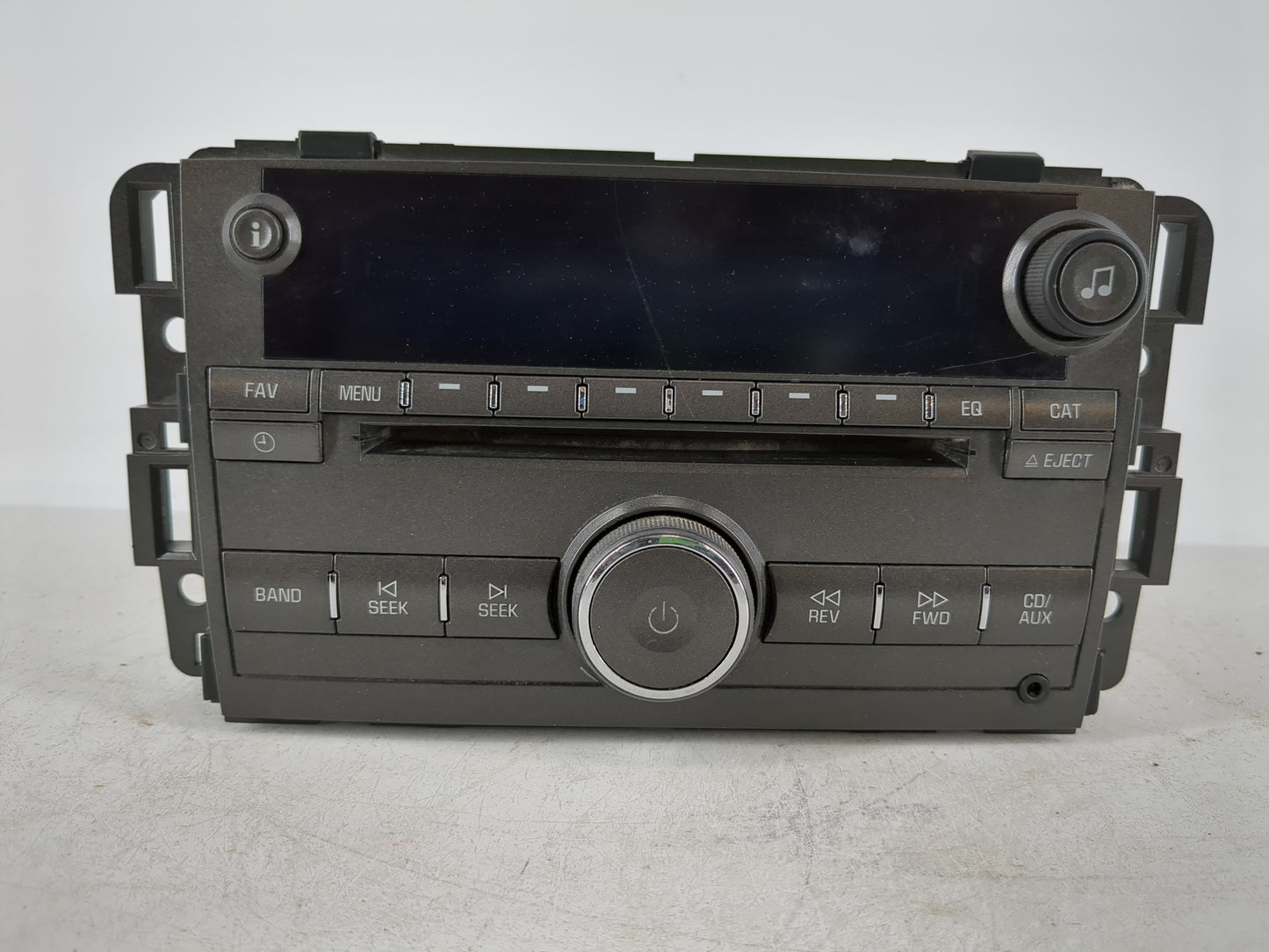 2007 Buick Lucerne Radio AM FM Cd Player Receiver Replacement P/N:15797875 Fits OEM Used Auto Parts - Oemusedautoparts1.com