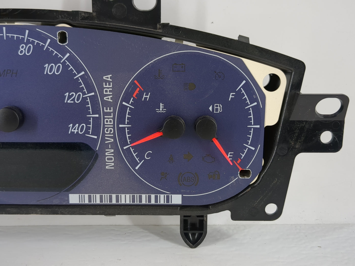 2007 Buick Lucerne Instrument Cluster Speedometer Gauges P/N:15887484 Fits OEM Used Auto Parts - Oemusedautoparts1.com