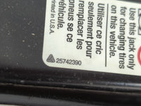 2007 Buick Lucerne Spare Scissor Car Jack - Oemusedautoparts1.com