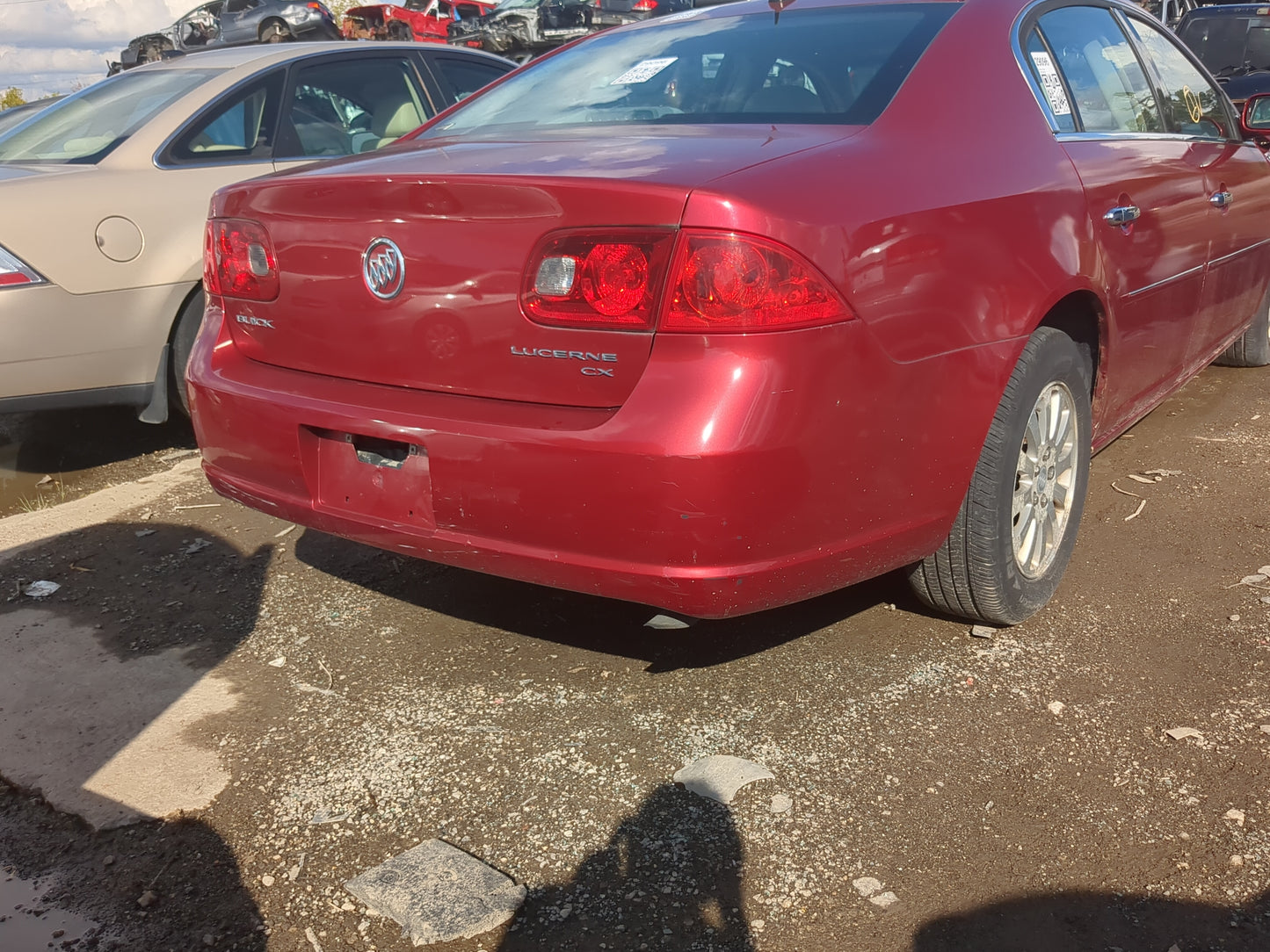 2006-2009 Buick Lucerne Rear Bumper Assembly Oem - Oemusedautoparts1.com