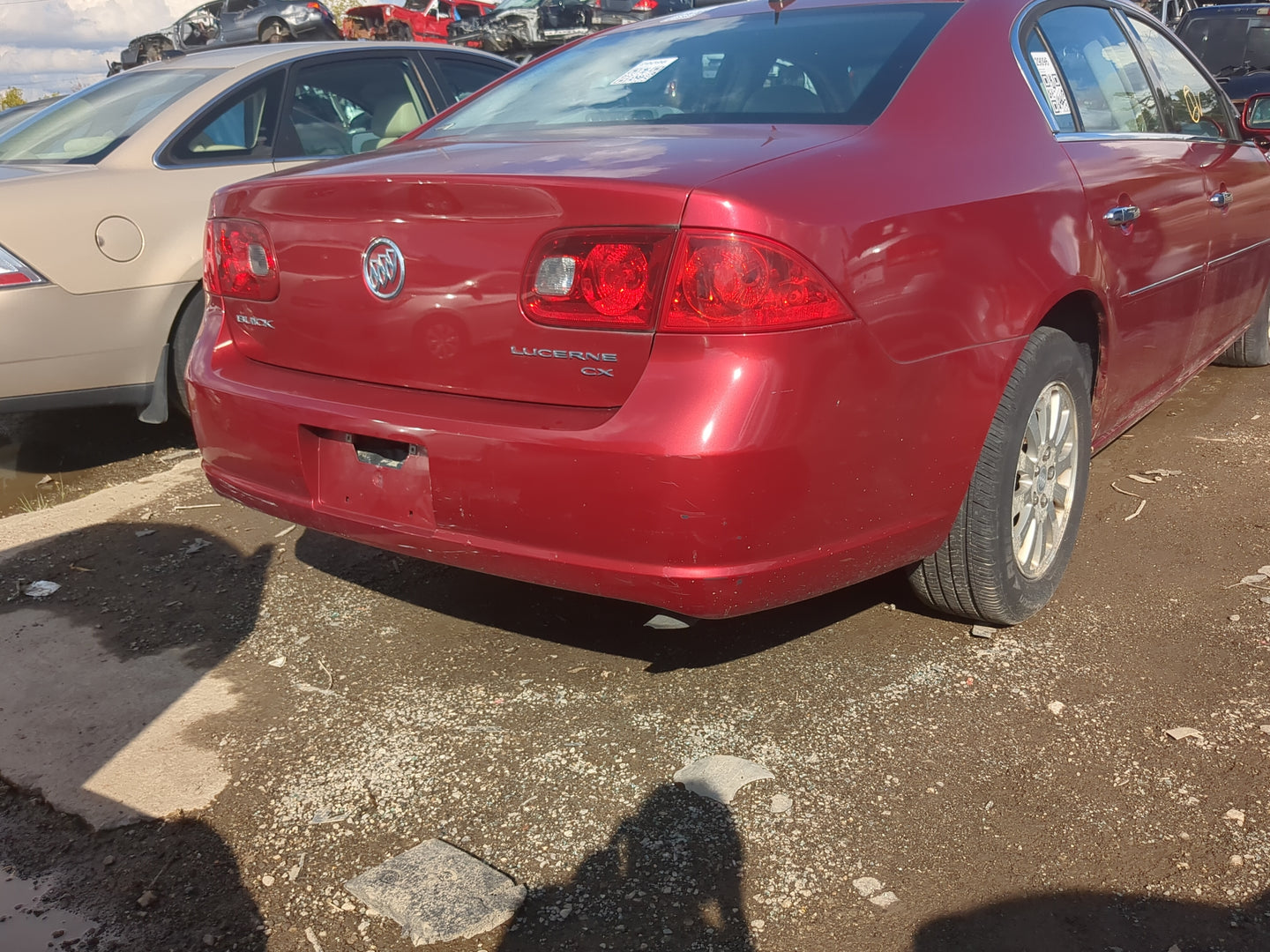 2006-2009 Buick Lucerne Rear Bumper Assembly Oem - Oemusedautoparts1.com