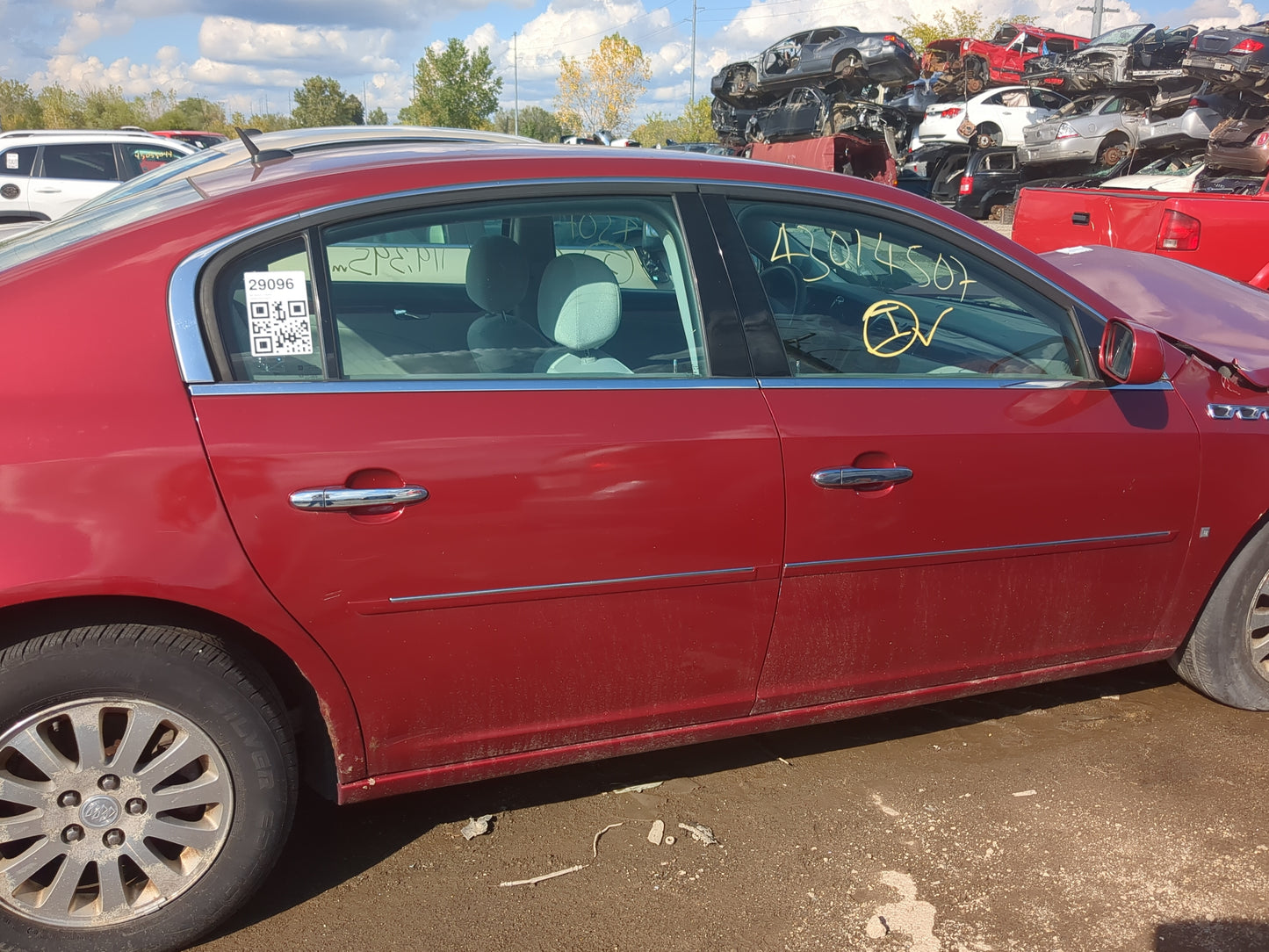 2006-2011 Buick Lucerne Passenger Rear Door Oem - Oemusedautoparts1.com