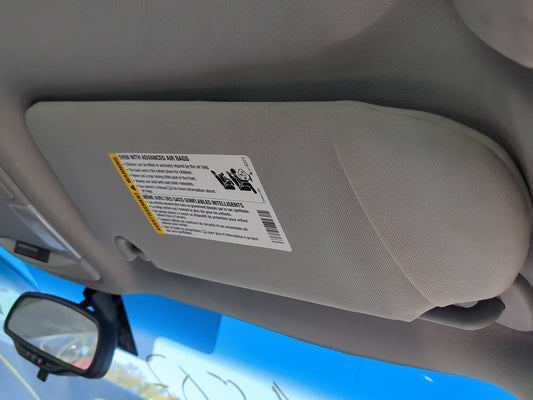 2006-2011 Buick Lucerne Sun Visor Shade Replacement Passenger Right Mirror Fits Fits 2006 2007 2008 2009 2010 2011 OEM Used 