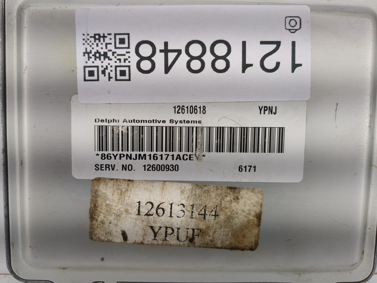 2006-2008 Buick Lucerne PCM Engine Control Computer ECU ECM PCU OEM P/N:12610618 Fits Fits 2006 2007 2008 2009 OEM Used Auto