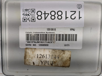 2006-2008 Buick Lucerne PCM Engine Control Computer ECU ECM PCU OEM P/N:12610618 Fits Fits 2006 2007 2008 2009 OEM Used Auto Parts