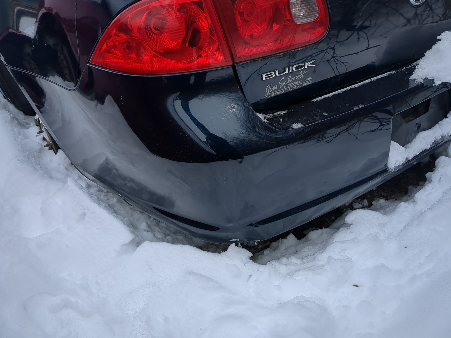 2006-2009 Buick Lucerne Rear Bumper Assembly Oem - Oemusedautoparts1.com