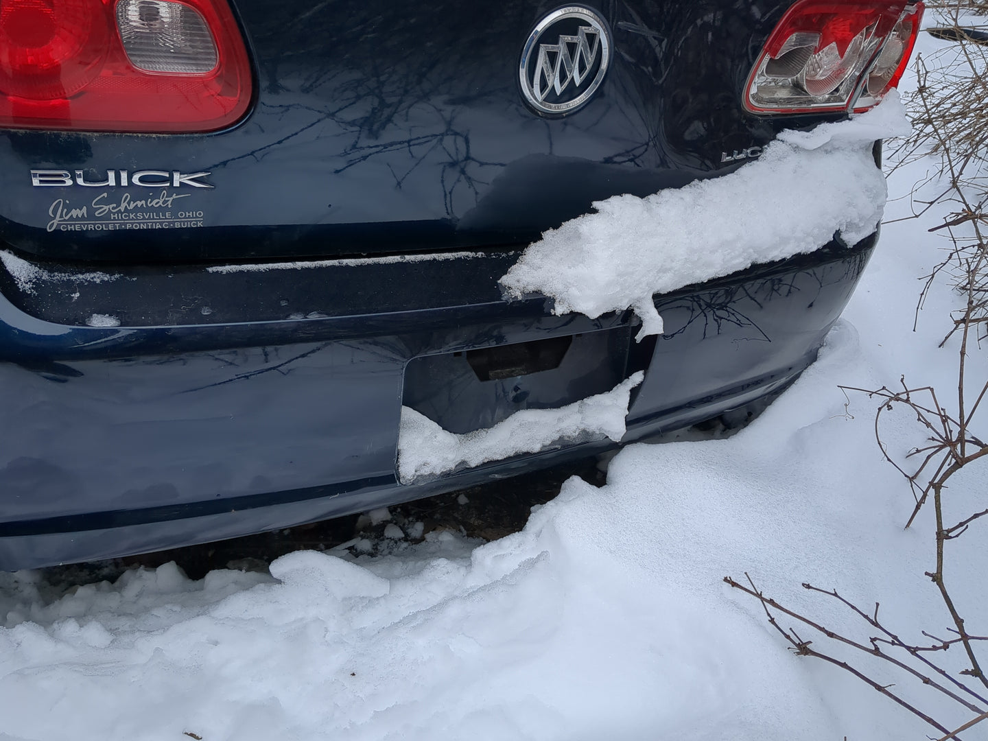 2006-2009 Buick Lucerne Rear Bumper Assembly Oem - Oemusedautoparts1.com