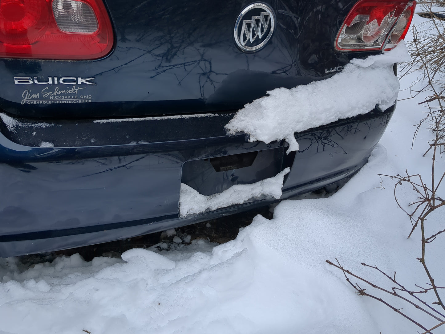 2006-2009 Buick Lucerne Rear Bumper Assembly Oem - Oemusedautoparts1.com
