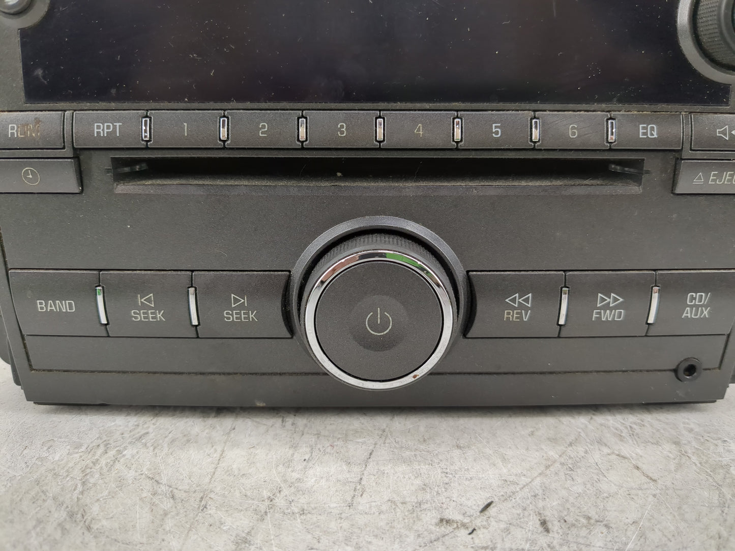 2007 Buick Lucerne Radio AM FM Cd Player Receiver Replacement P/N:25776332 Fits OEM Used Auto Parts - Oemusedautoparts1.com