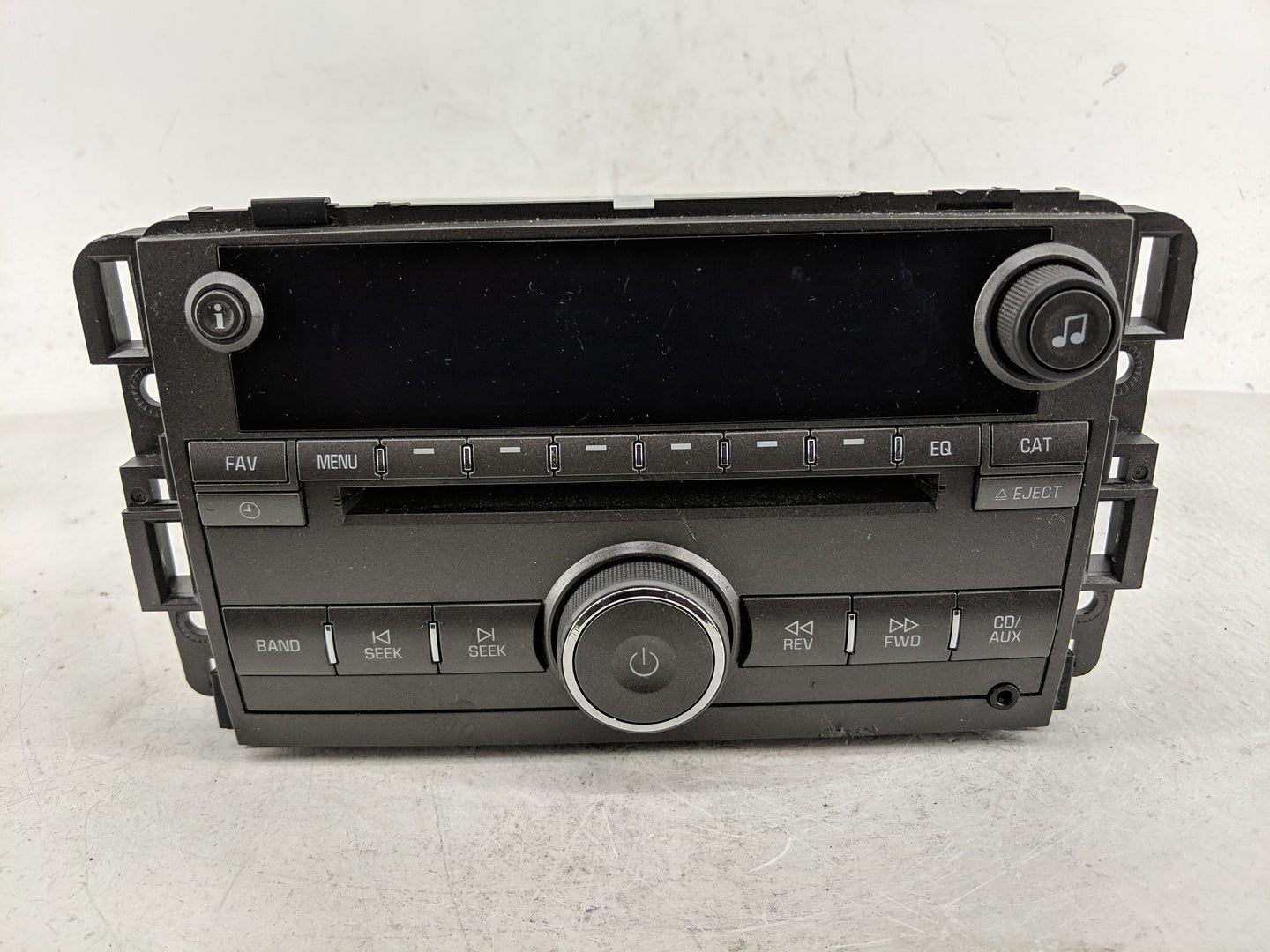2007 Buick Lucerne Radio AM FM Cd Player Receiver Replacement P/N:25776333 15797875 Fits OEM Used Auto Parts - Oemusedautopa