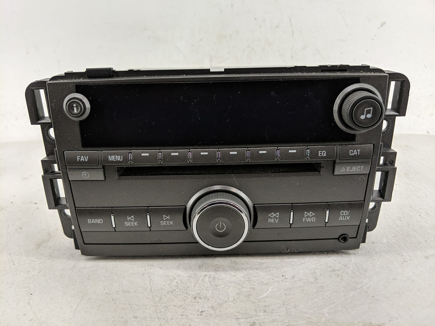 2007 Buick Lucerne Radio AM FM Cd Player Receiver Replacement P/N:25776333 15797875 Fits OEM Used Auto Parts - Oemusedautopa