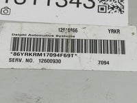 2006-2008 Buick Lucerne PCM Engine Control Computer ECU ECM PCU OEM P/N:12616866 Fits Fits 2006 2007 2008 2009 OEM Used Auto