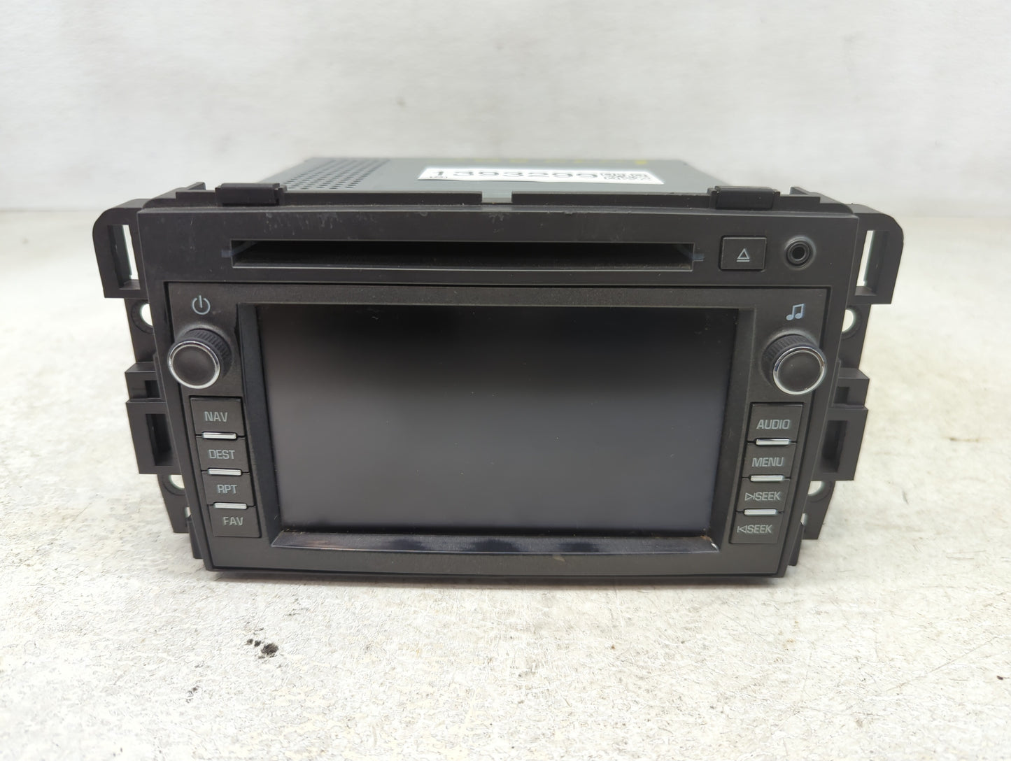 2006-2007 Buick Lucerne Radio AM FM Cd Player Receiver Replacement P/N:25801749 Fits Fits 2006 2007 OEM Used Auto Parts - Oe