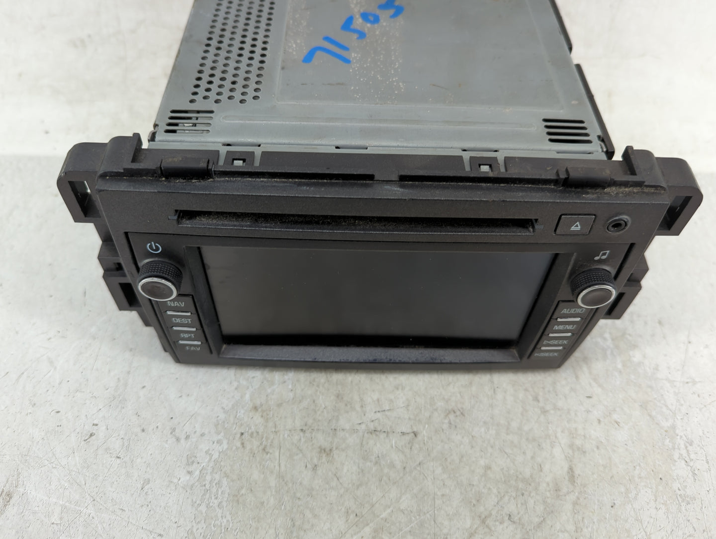 2006-2007 Buick Lucerne Radio AM FM Cd Player Receiver Replacement Fits Fits 2006 2007 OEM Used Auto Parts - Oemusedautopart