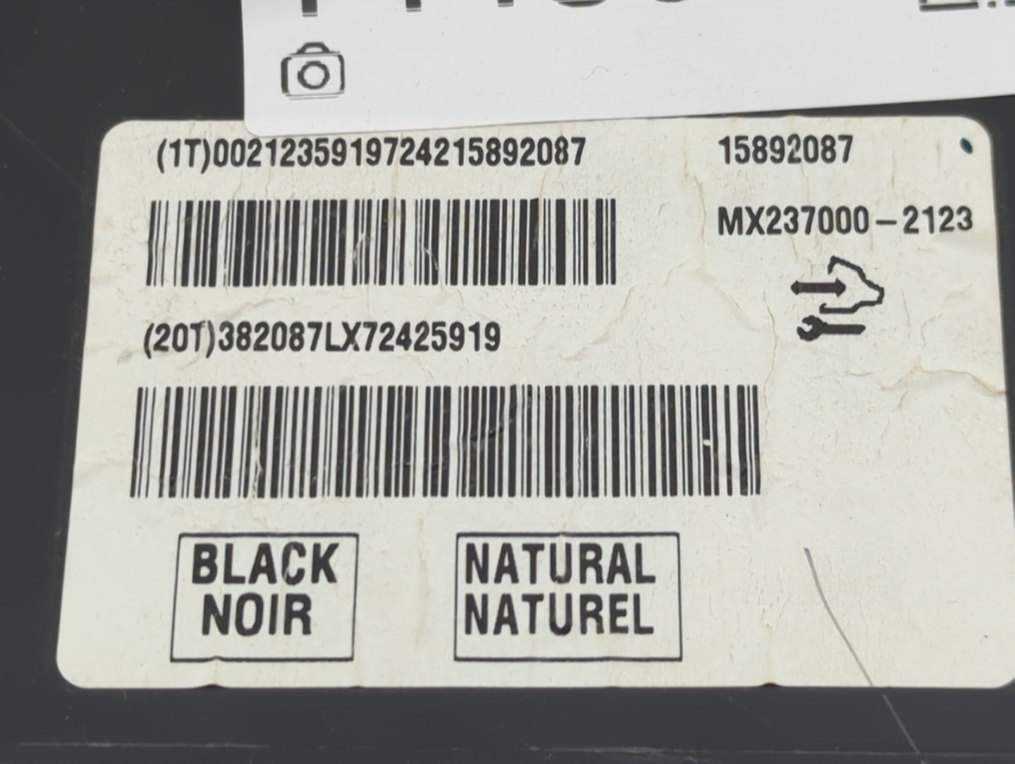 2007-2011 Buick Lucerne Climate Control Module Temperature AC/Heater Replacement P/N:15892087 MX237000-2123 Fits OEM Used Au