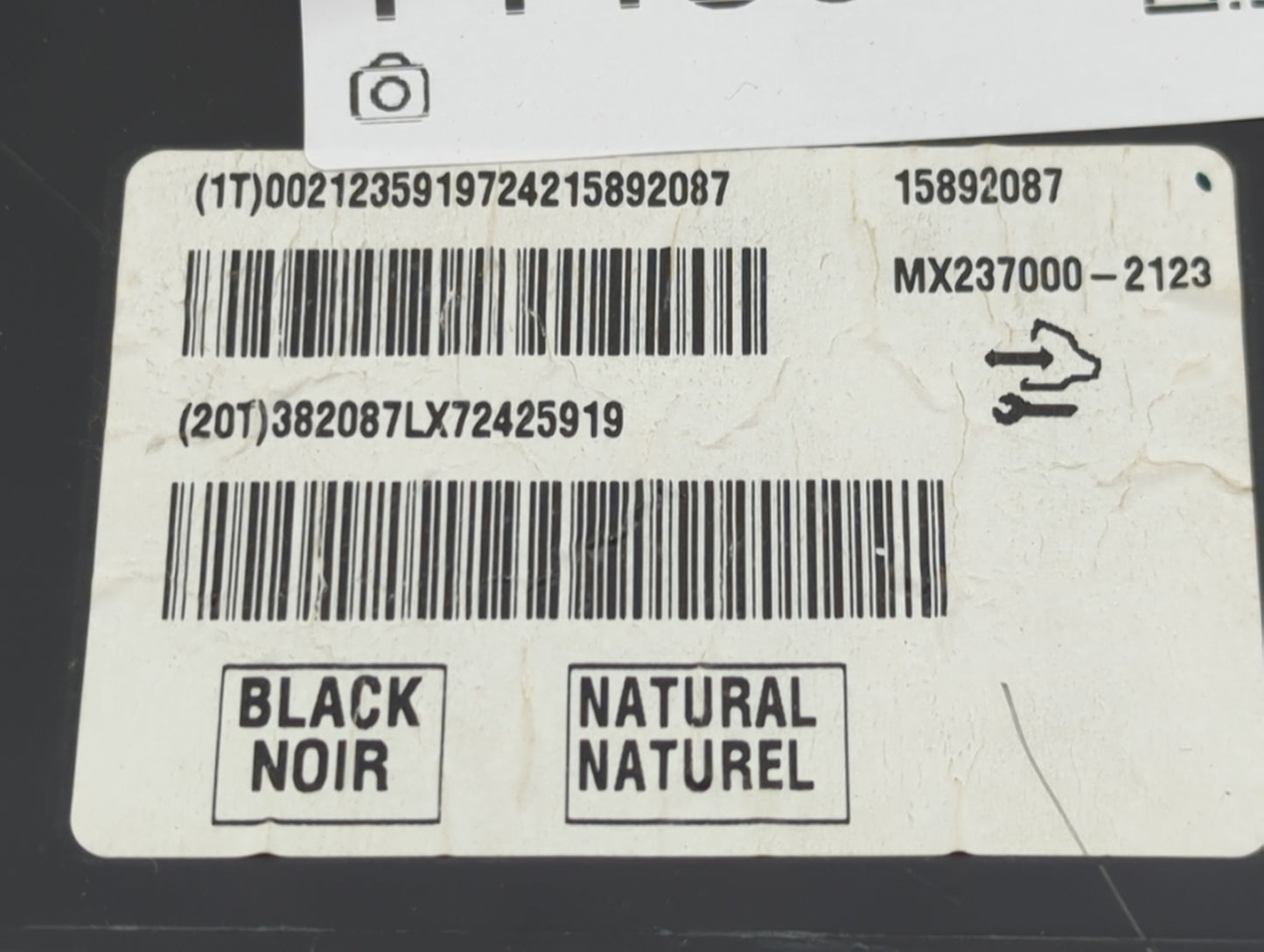 2007-2011 Buick Lucerne Climate Control Module Temperature AC/Heater Replacement P/N:15892087 MX237000-2123 Fits OEM Used Au